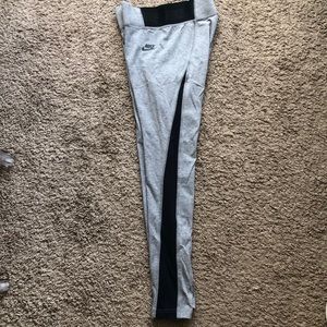 Nike light Grey full length leggings